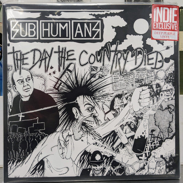 Subhumans : The Day The Country Died (LP, Album, RSD, RE, RM, Pur)