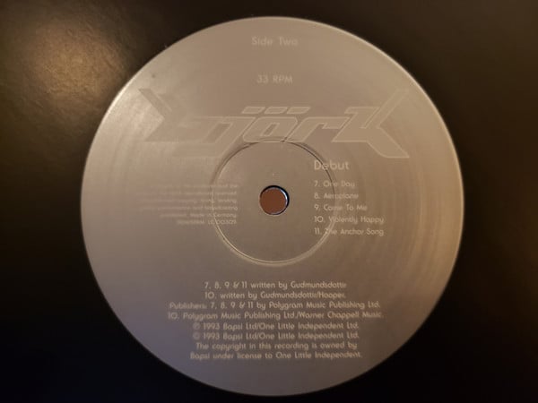 Björk : Debut (LP, Album, RE)