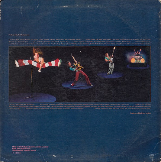 Van Halen : Van Halen II (LP, Album, Club, RCA)
