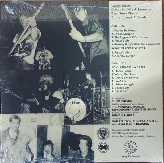 The Vandals : Peace Thru Vandalism (LP, Ltd, RE, Gre)