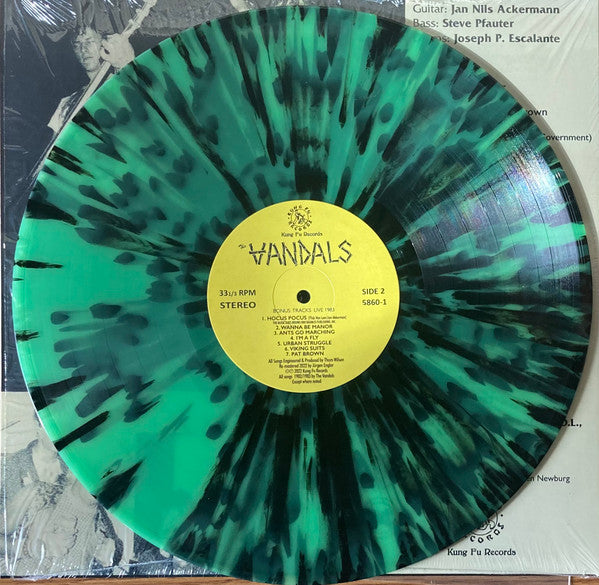 The Vandals : Peace Thru Vandalism (LP, Ltd, RE, Gre)