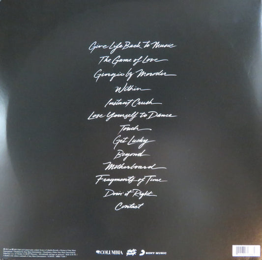 Daft Punk : Random Access Memories (2xLP, Album, RE, RP, 180)