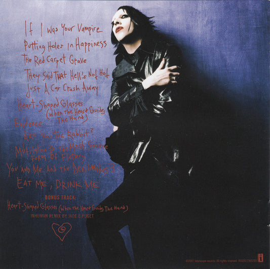 Marilyn Manson : Eat Me, Drink Me (CD, Album, RE, Jew)