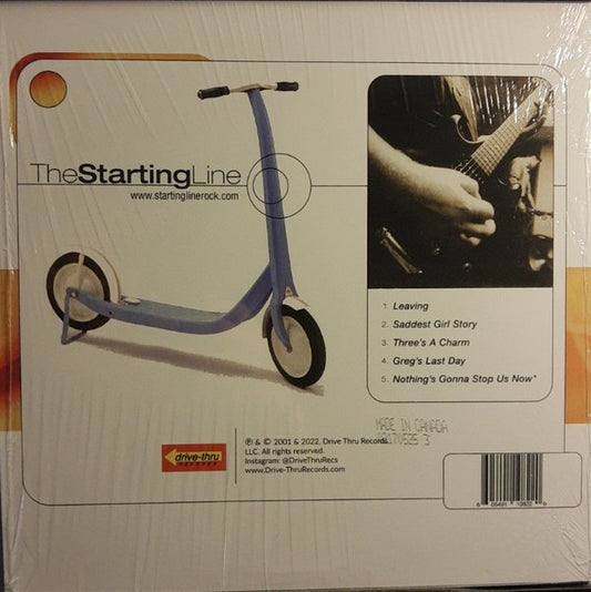 The Starting Line : With Hopes Of Starting Over... (LP, S/Sided, EP, Etch, RE, App)