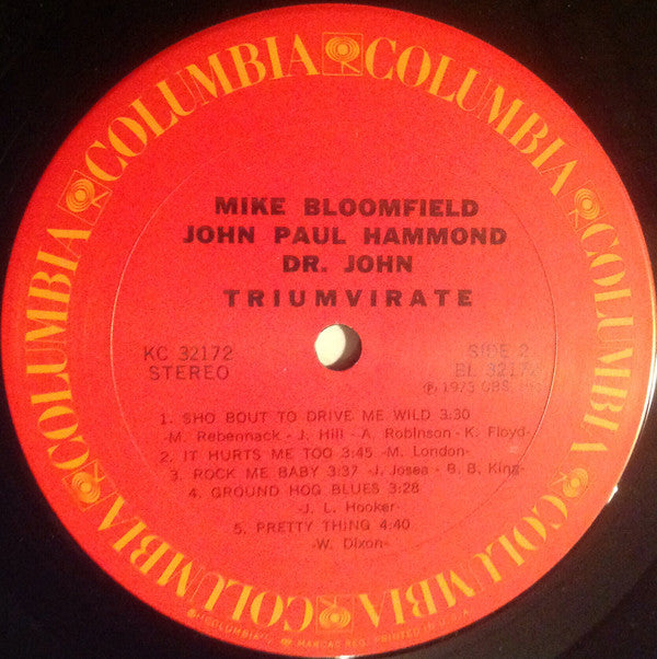Bloomfield* / Hammond* / Dr. John : Triumvirate (LP, Album, San)