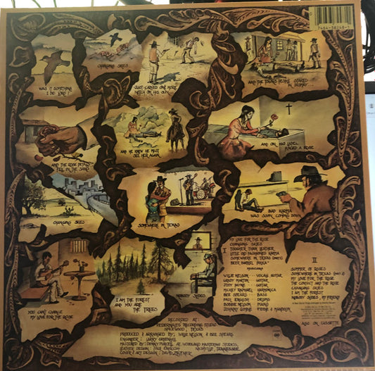 Willie Nelson : Tougher Than Leather (LP, Album, Car)