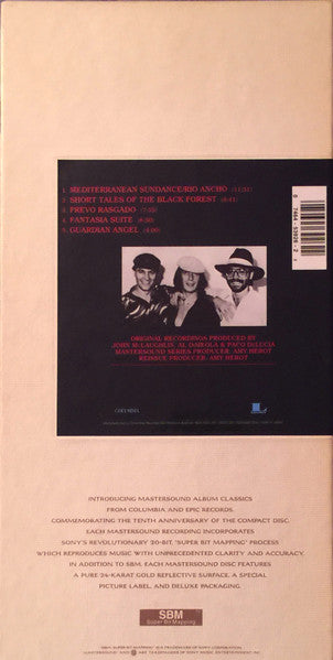 Al Di Meola / John McLaughlin / Paco De Lucía : Friday Night In San Francisco (CD, Album, Ltd, RE, RM, Gol)