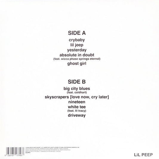 Lil Peep : Crybaby (LP, Mixtape, RE, Whi)