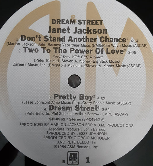 Janet Jackson : Dream Street (LP, Album, EMW)