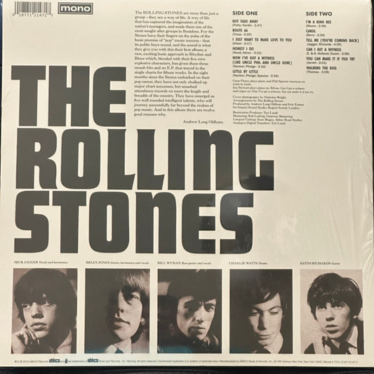 The Rolling Stones : England's Newest Hit Makers (LP, Album, Mono, RE, Ice)