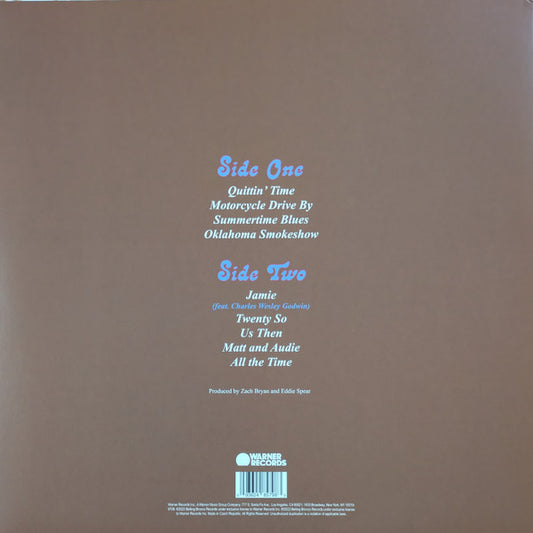 Zach Bryan : Summertime Blues (12", EP)