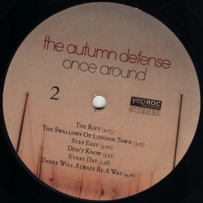 The Autumn Defense : Once Around (LP, Album)