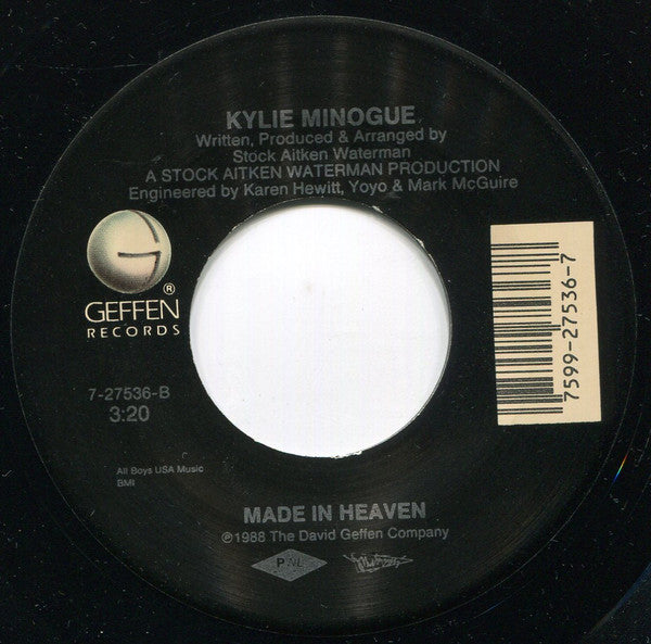 Kylie Minogue : I Still Love You (Je Ne Sais Pas Pourquoi) (7", Single)