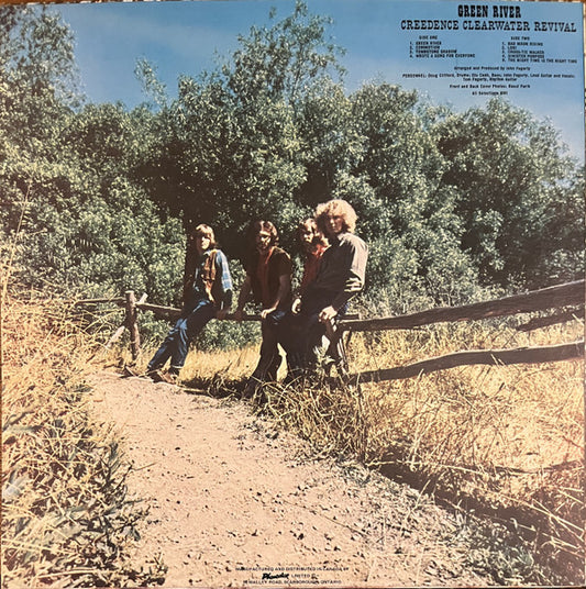 Creedence Clearwater Revival : Green River (LP, Album, RE)