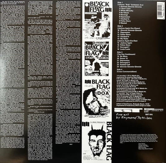 Black Flag : Everything Went Black (2xLP, Comp, RE)