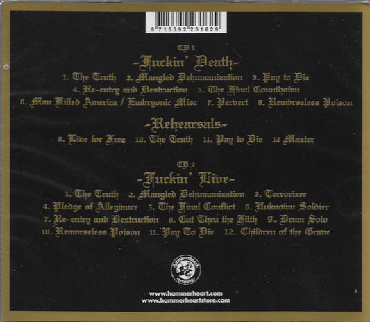 Death Strike : Fuckin' Death (2xCD, Album, RE)