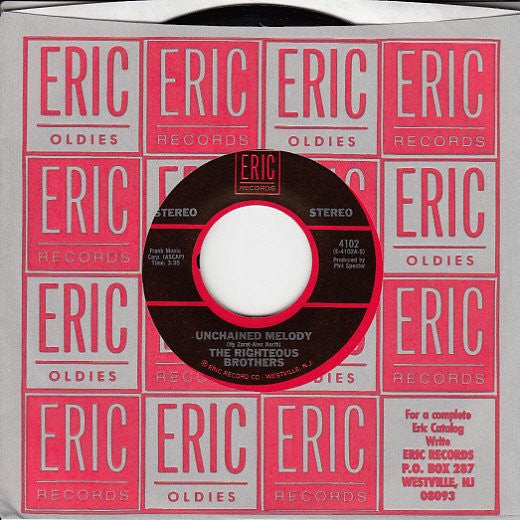 The Righteous Brothers : Unchained Melody (7", Single, RE)