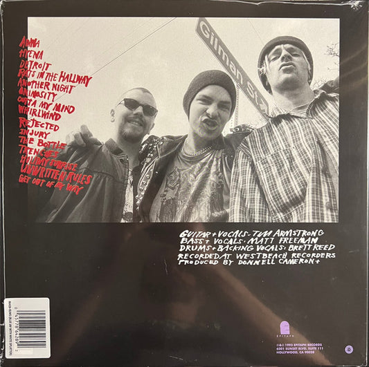 Rancid : Rancid (LP, Album, Ltd, RE, Blu)