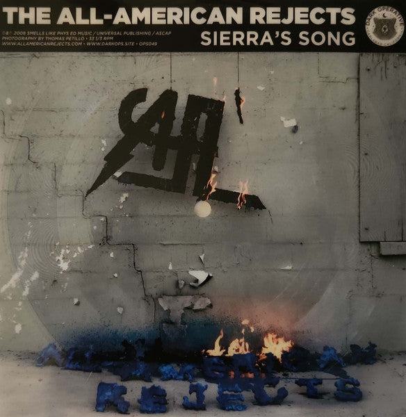 The All-American Rejects : When The World Comes Down (LP, Album, RE, Blu + Flexi, 7", S/Sided, Pic + Ltd)