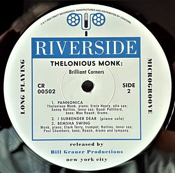 Thelonious Monk : Brilliant Corners (LP, Album, Mono, Ltd, Num, RE, 180 + Box)