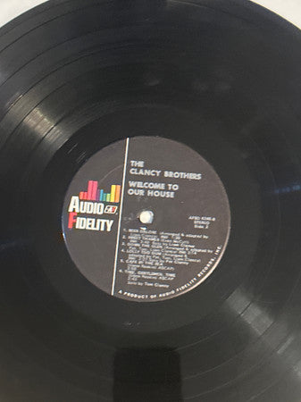 The Clancy Brothers : Welcome To Our House (LP, Album)