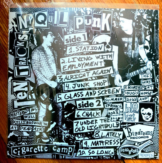 Cigarette Camp : Chalk E.P. (7", EP)