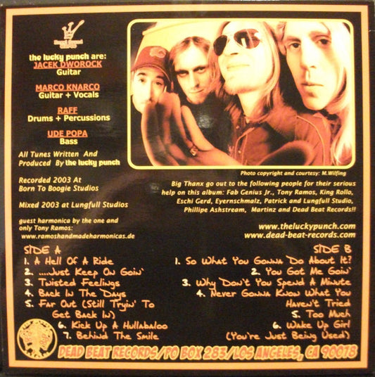 The Lucky Punch : Kick Up A Hullabaloo (LP, Album)