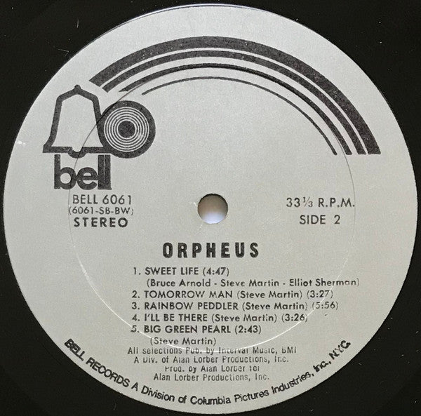 Orpheus (5) : Orpheus (LP, Album)
