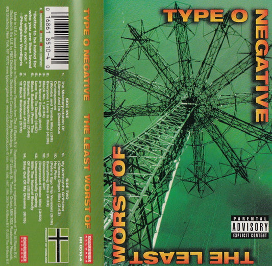 Type O Negative : The Least Worst Of (Cass, Comp)