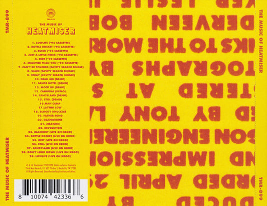 Heatmiser : The Music Of Heatmiser (CD, Comp)