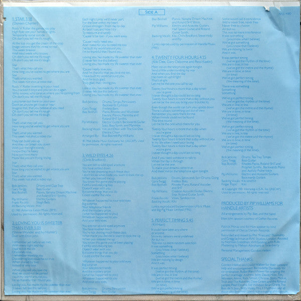 Kiki Dee : Perfect Timing (LP, Album)