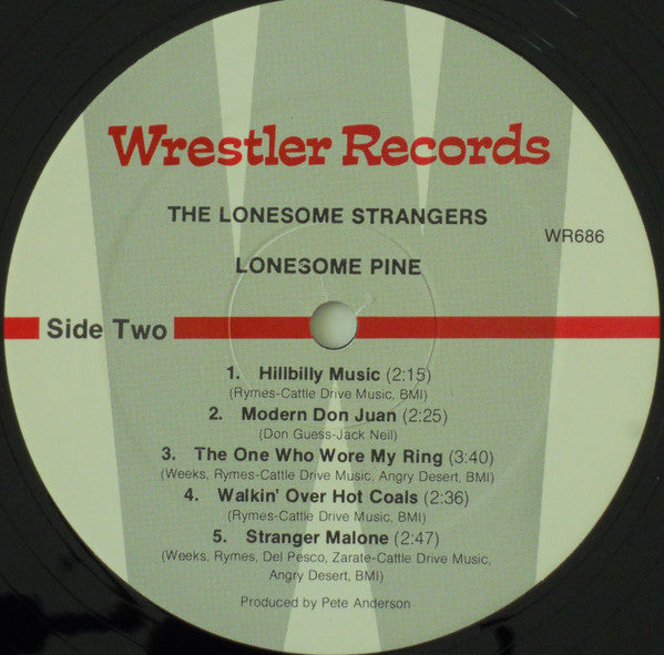 The Lonesome Strangers : Lonesome Pine (LP, Album)