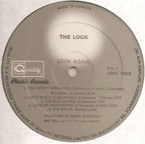 The Look (4) : Look Again (LP, Album)