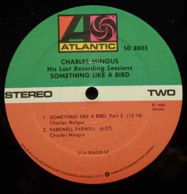 Charles Mingus : Something Like A Bird (LP, Album, SP )
