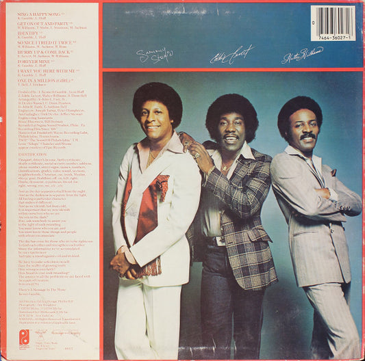 The O'Jays : Identify Yourself (LP, Album, Pit)