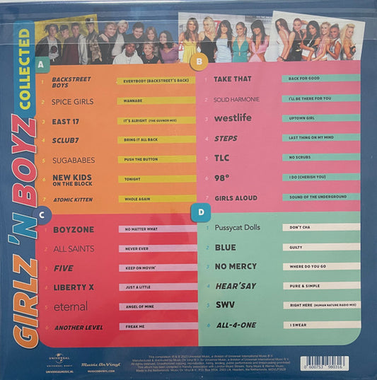 Various : Girlz 'N Boyz Collected (LP, Blu + LP, Pin + Comp, Ltd)