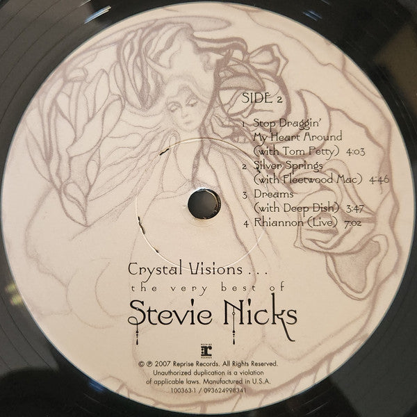 Stevie Nicks : Crystal Visions...The Very Best Of Stevie Nicks (2xLP, Comp, Gat)