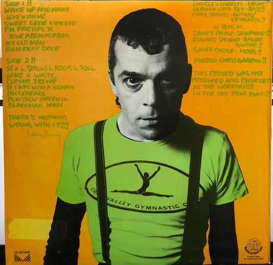 Ian Dury : New Boots And Panties!! (LP, Album, RE, Ora)