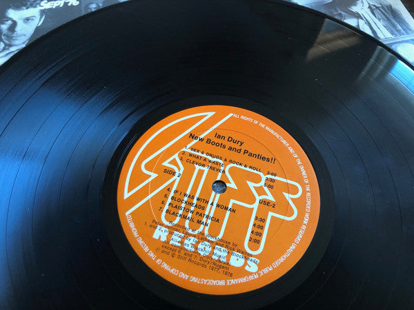 Ian Dury : New Boots And Panties!! (LP, Album, RE, Ora)