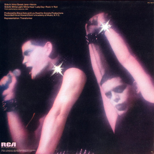 Lou Reed : Rock N Roll Animal (LP, Album, RE, Gat)