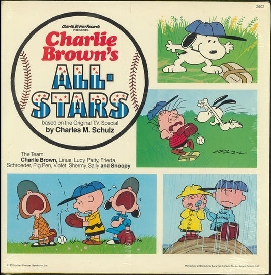 Charles M. Schulz : Charlie Brown's All-Stars (LP, Album, Kee)