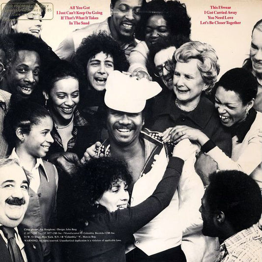 Tyrone Davis : Let's Be Closer Together (LP, Album, Promo)