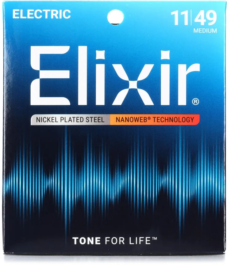 Elixir Electric Nickel Plated Steel 11/49
