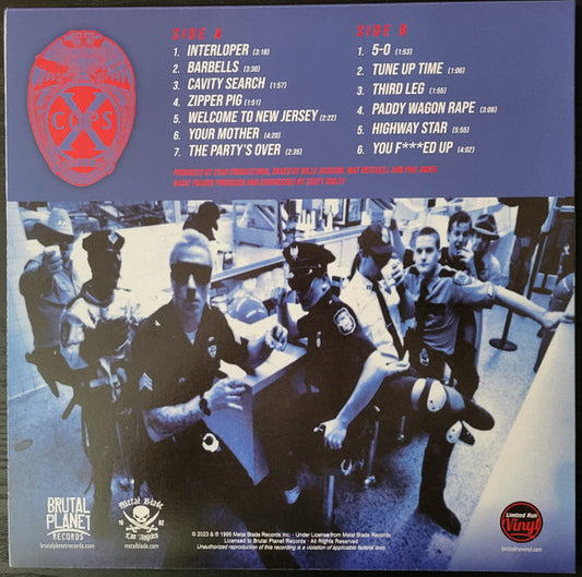 X Cops : You Have The Right To Remain Silent... (LP, Album, RSD, Ltd, RE, RM, Red)