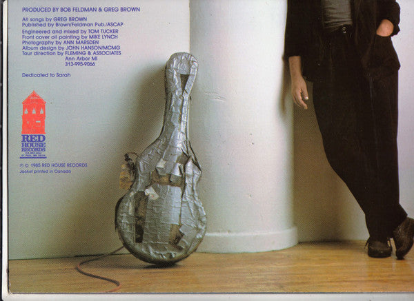 Greg Brown (3) : In The Dark With You (LP, Album, Wak)