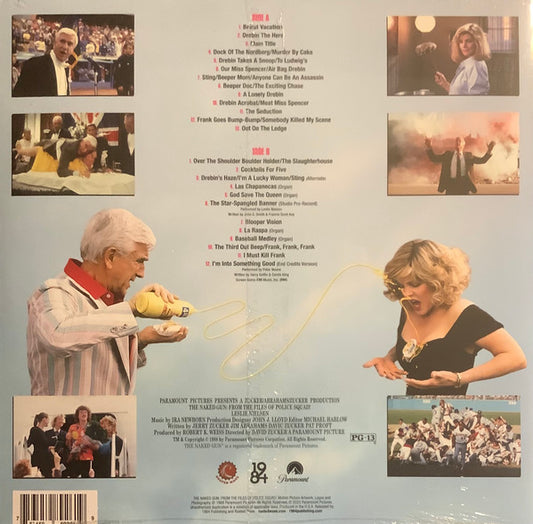 Ira Newborn : The Naked Gun: From The Files Of Police Squad! (LP, Album, Ltd, Pin)