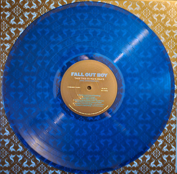 Fall Out Boy : Take This To Your Grave (LP, Album, Ltd, RE, Blu)