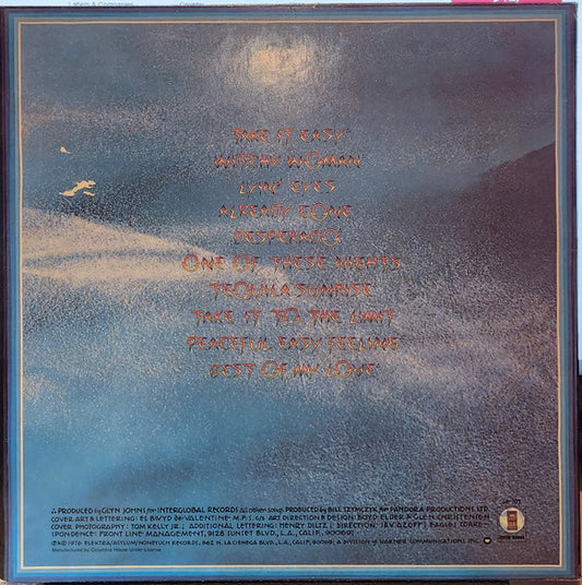 Eagles : Their Greatest Hits 1971-1975 (LP, Album, Comp, Club, RP, Emb)