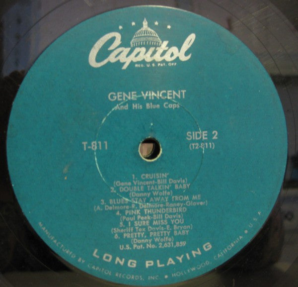 Gene Vincent And The Blue Caps* : Gene Vincent And The Blue Caps (LP, Album, Mono)
