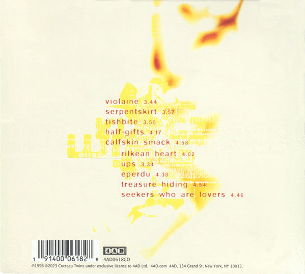Cocteau Twins : Milk & Kisses (CD, Album, RE, RM, Dig)